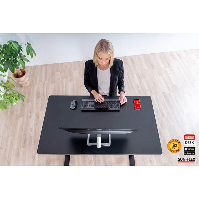 Skrivbord El ED-E 120x60 sv/sv - 8