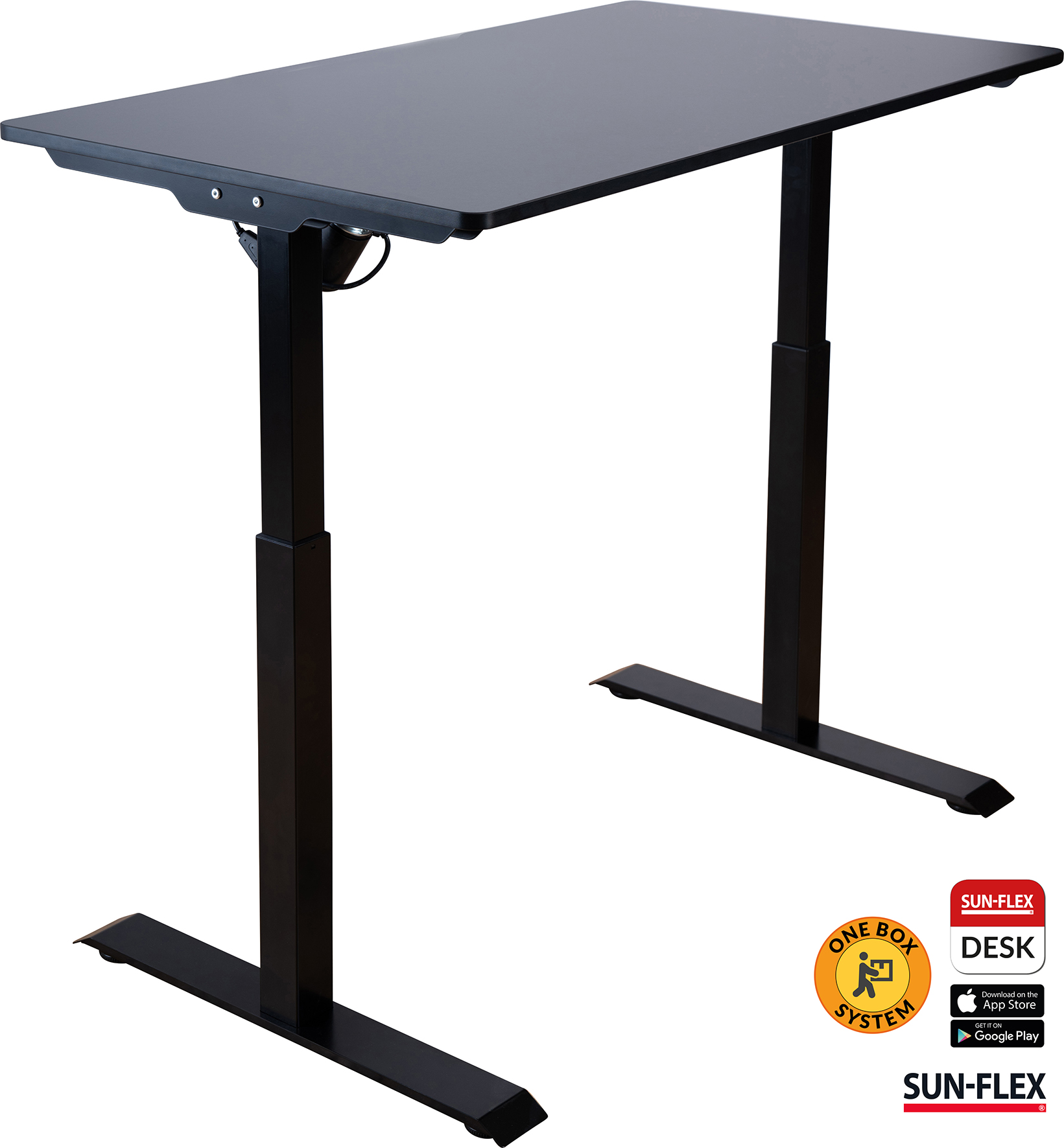 Skrivbord El ED-E 120x60 sv/sv