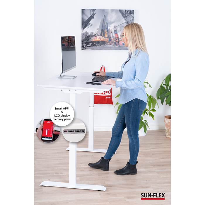 Skrivbord El ED-E 120x60 sv/sv - 10