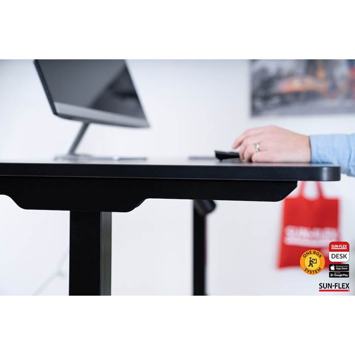 Skrivbord El ED-E 120x60 sv/sv - 5