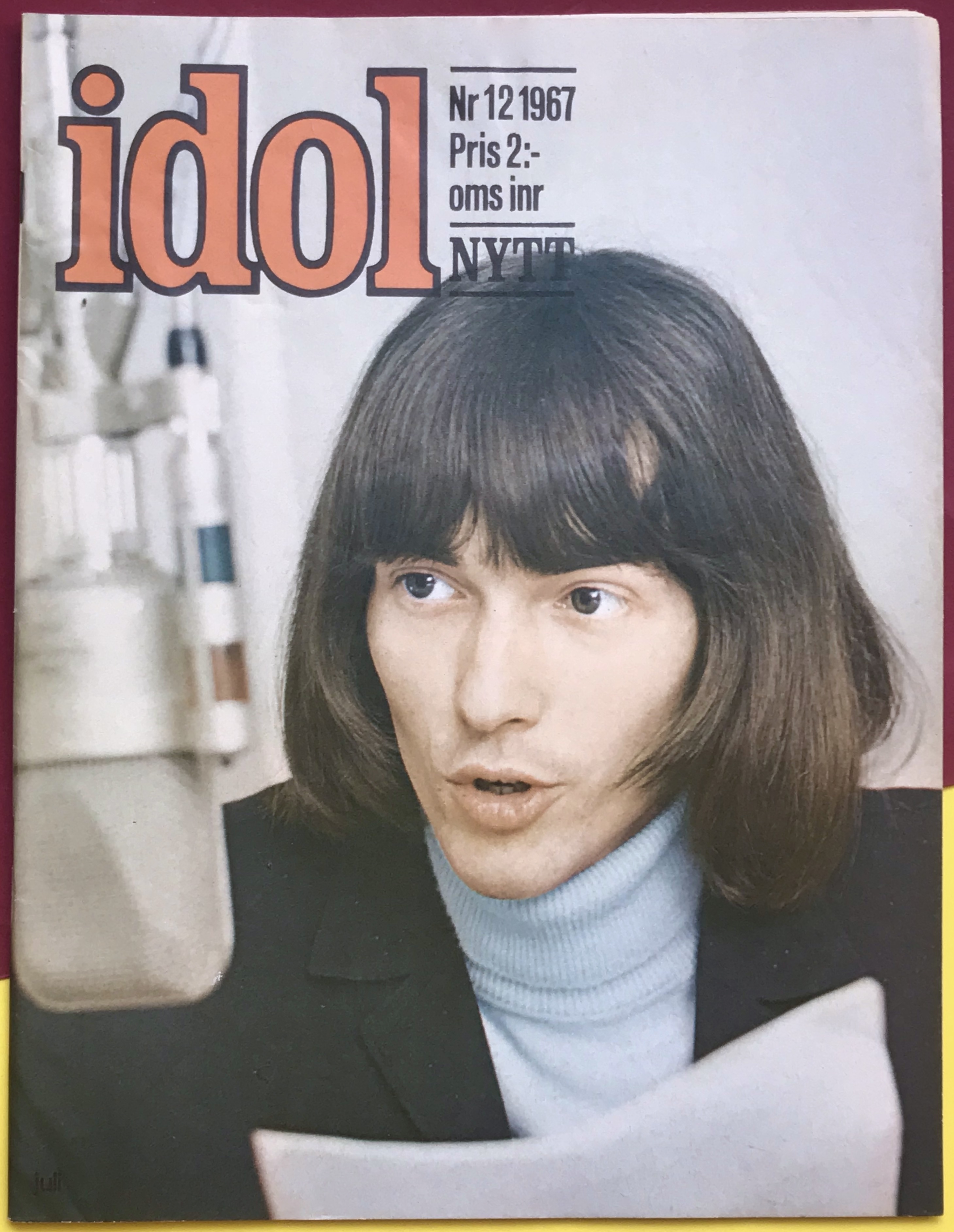 IDOLNYTT - No 12 1967 HEP STARS / Svenne omslag