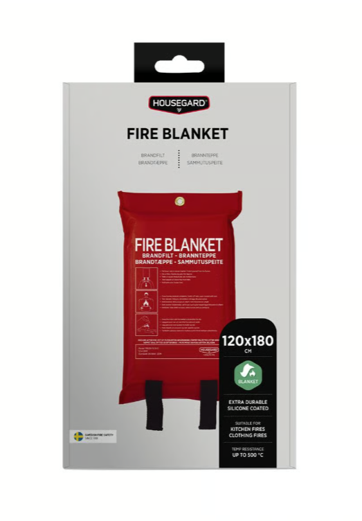 Brandfilt Housegard 120x180cm röd - 2