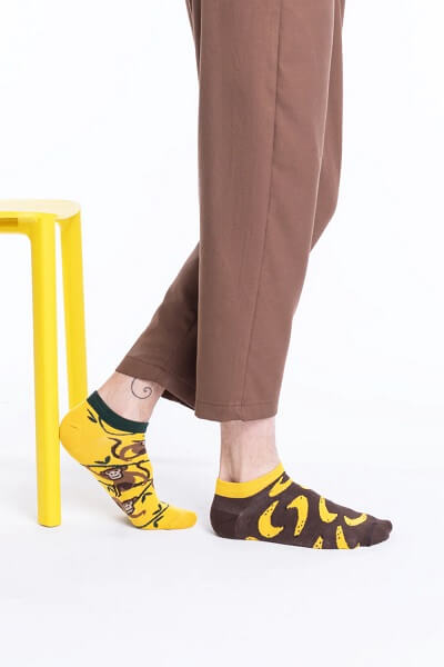  Many Mornings Monkey Business Low Socks - 2