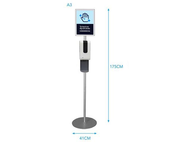 Dispenser Auto inkl A3 klickram 175cm - 5