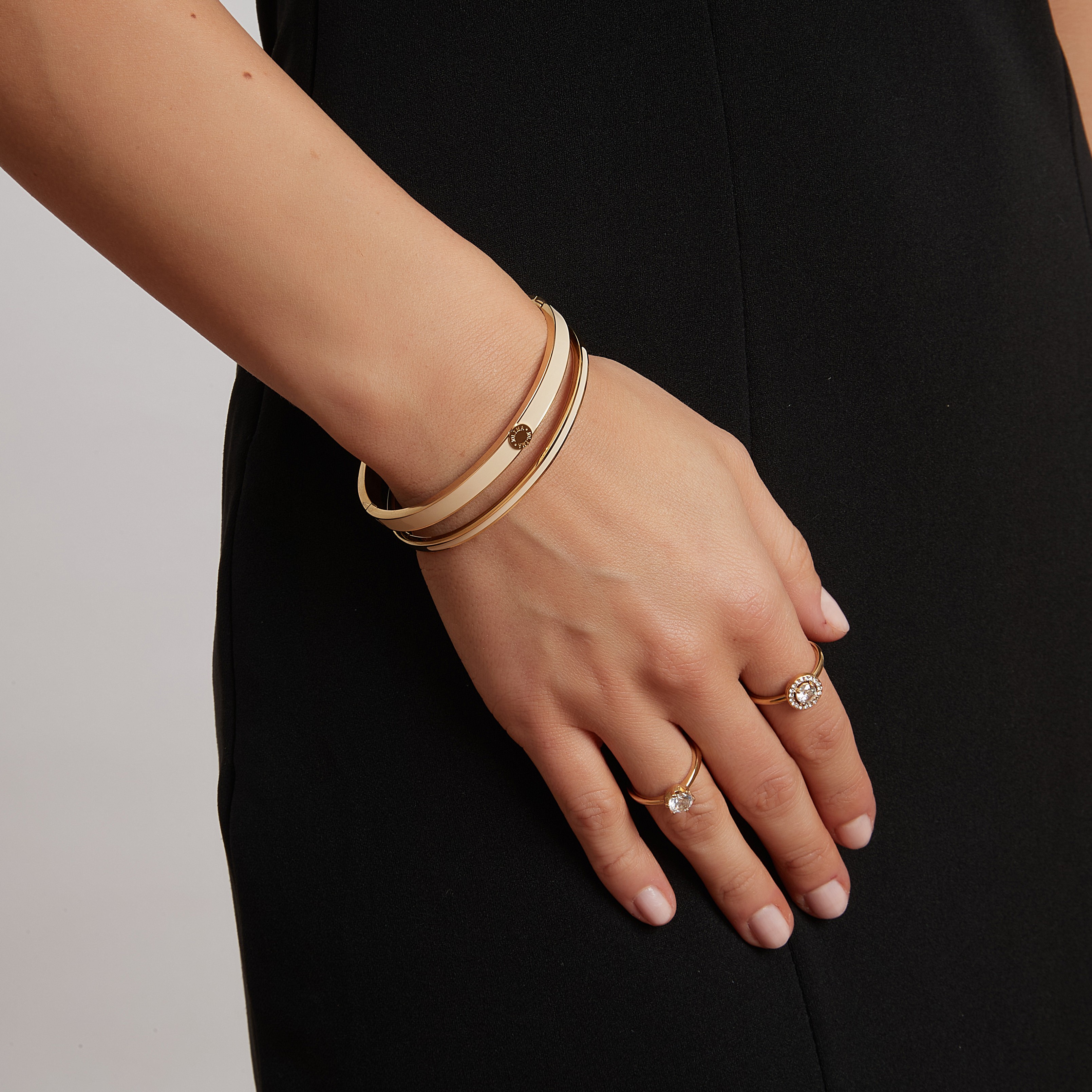 Palermo bangle nude gold - 3