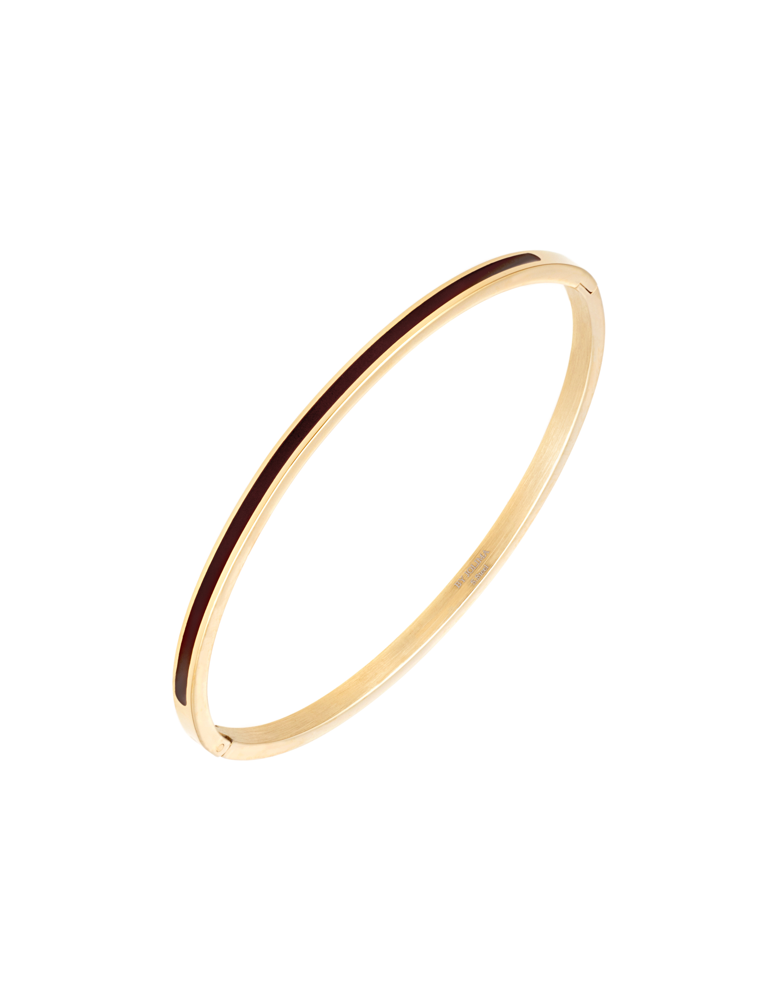 Poppy mini bracelet, brown