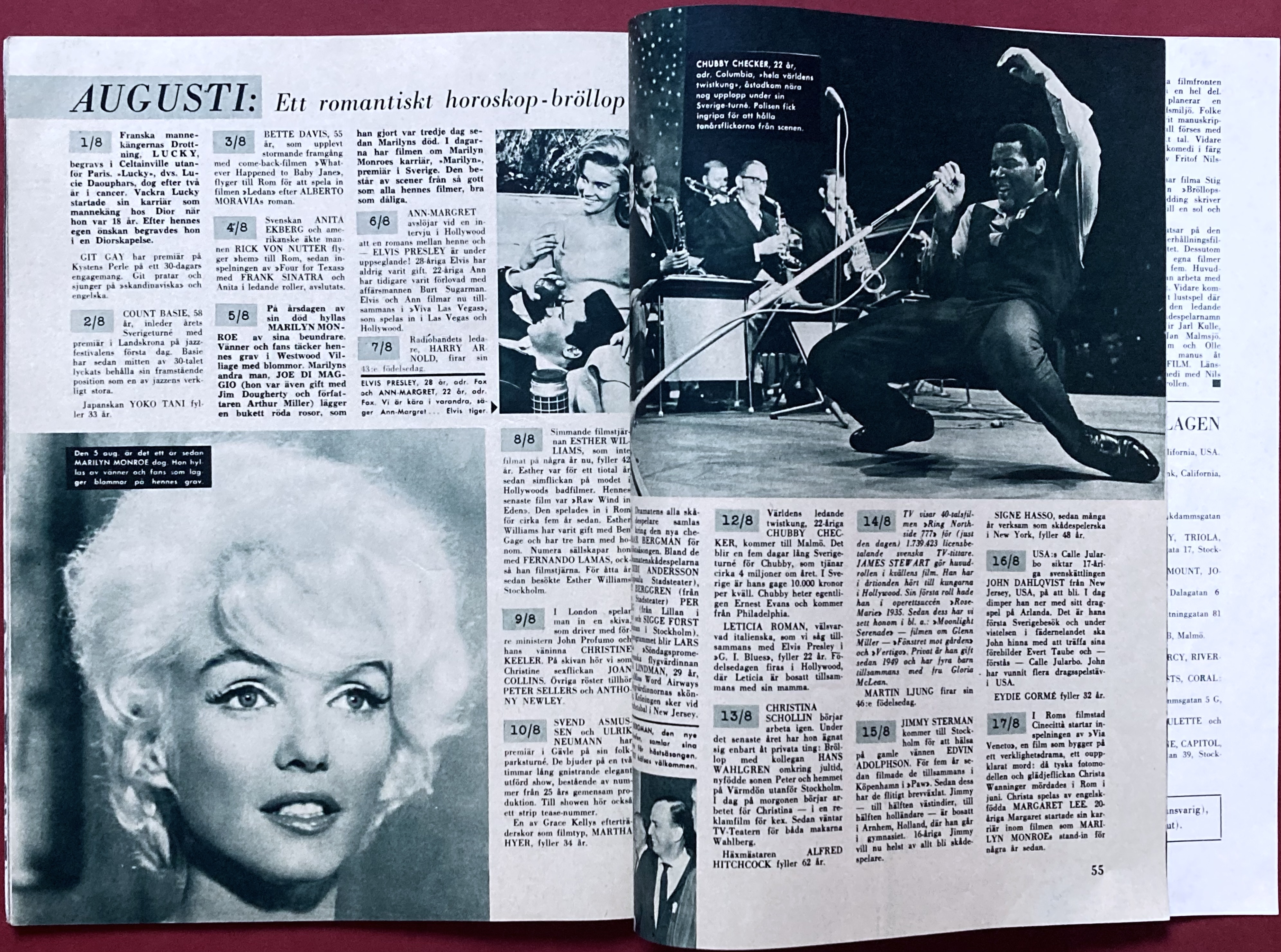 BILDJOURNALEN STJÄRNALBUM 1964 - 8