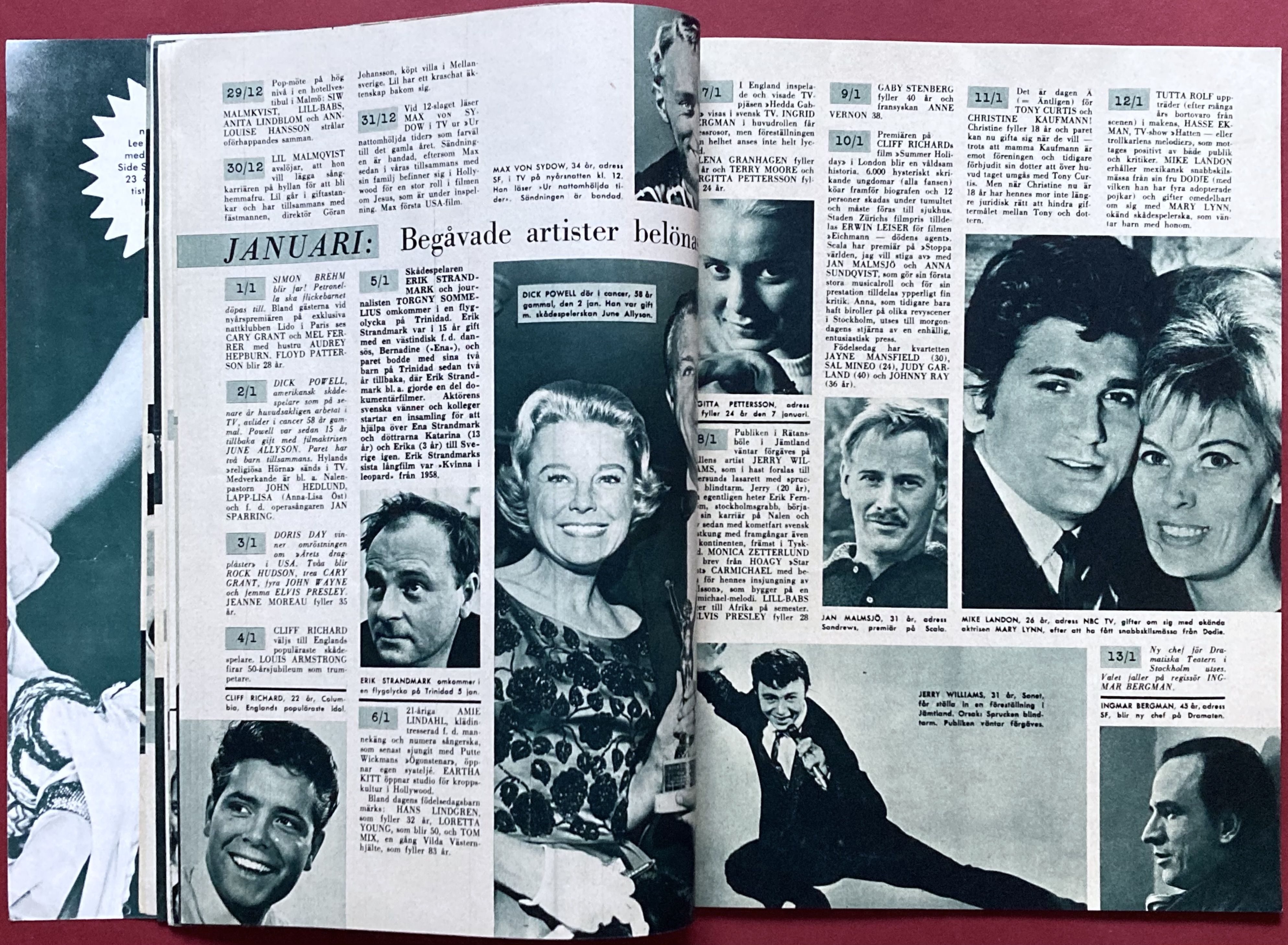 BILDJOURNALEN STJÄRNALBUM 1964 - 3