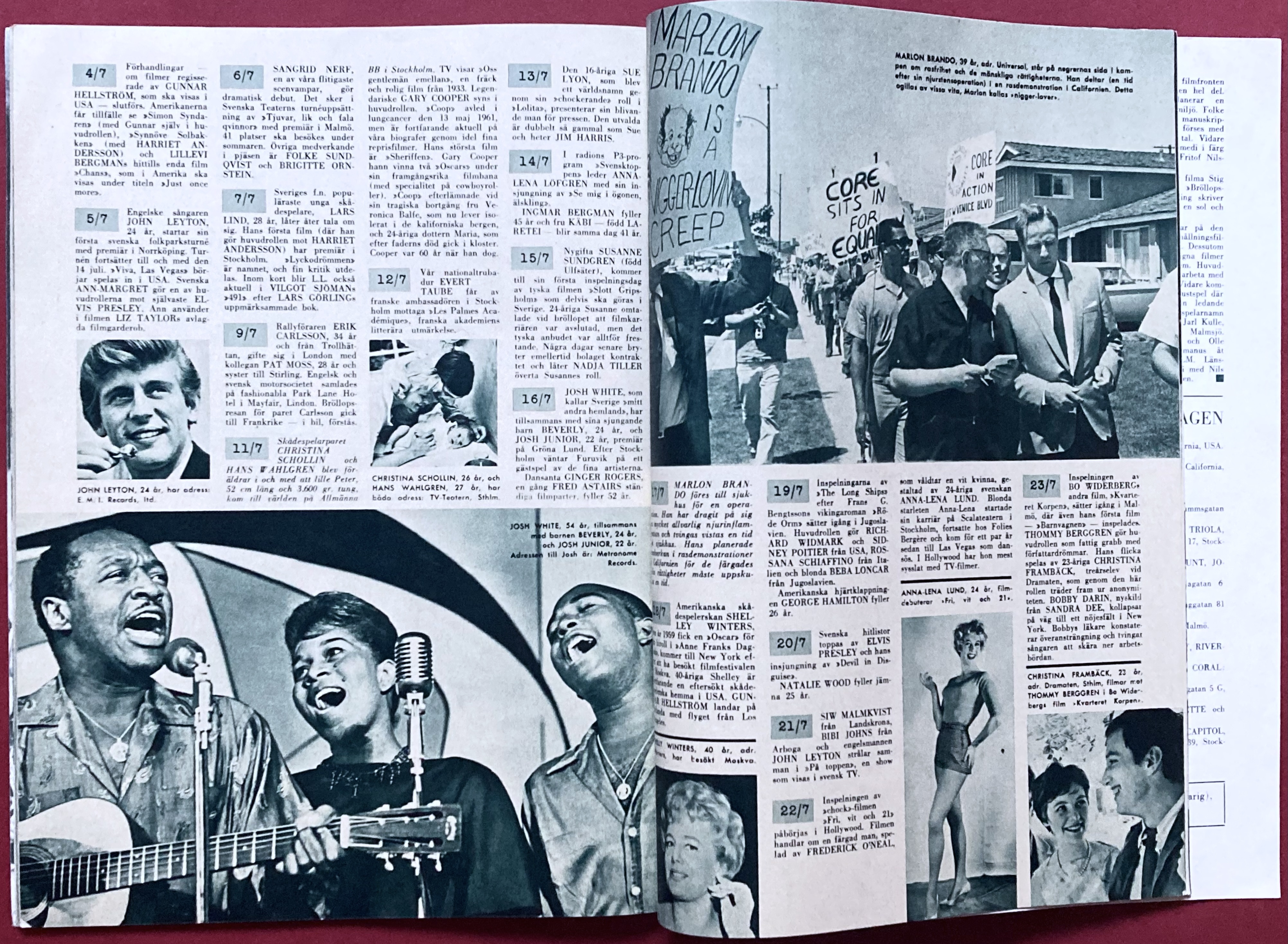 BILDJOURNALEN STJÄRNALBUM 1964 - 7