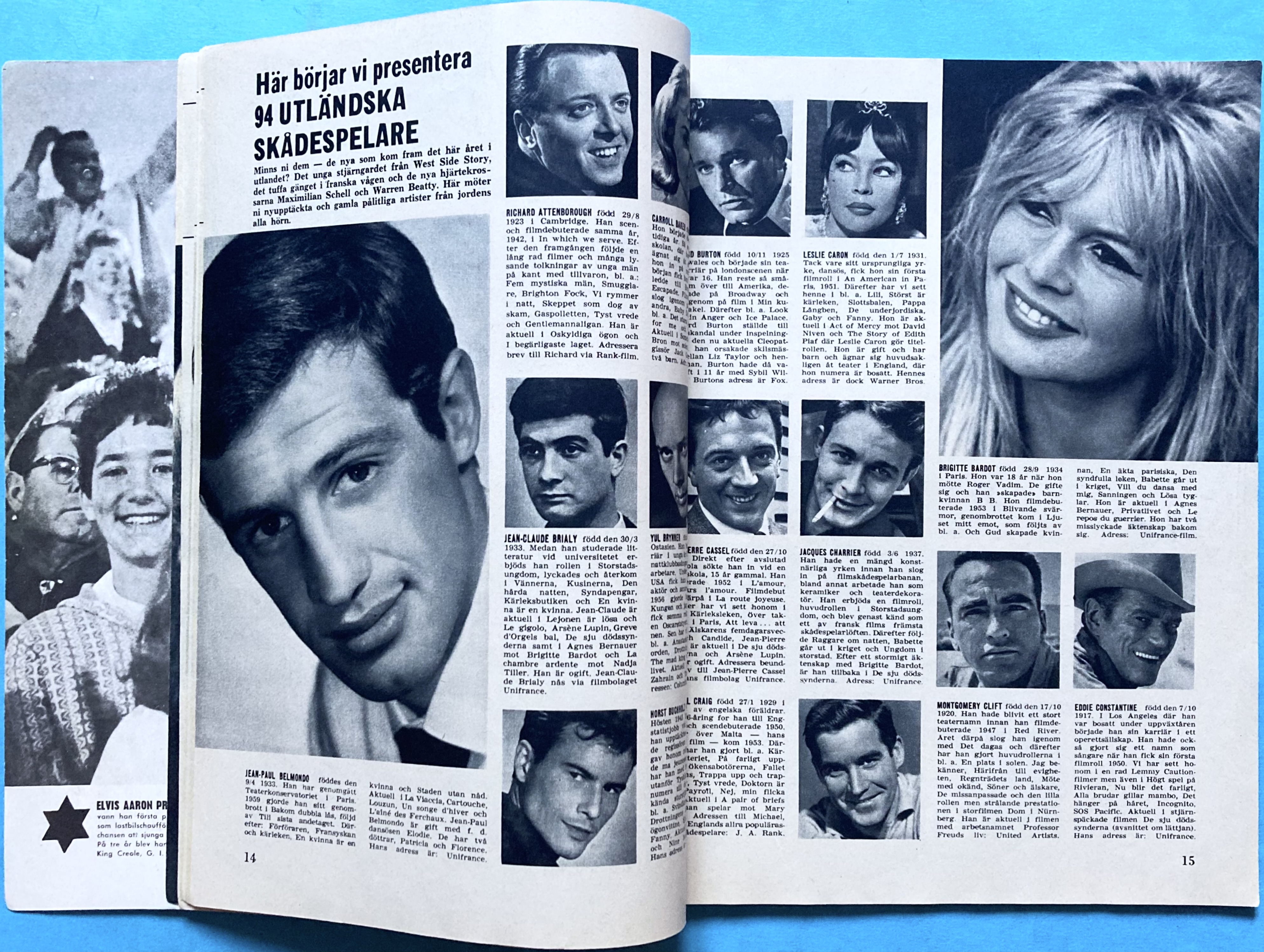 BILDJOURNALEN STJÄRNALBUM 1963 - ELVIS omslag - 3