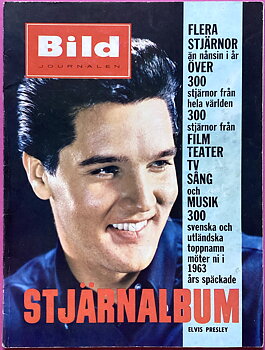 BILDJOURNALEN STJÄRNALBUM 1963 - ELVIS omslag