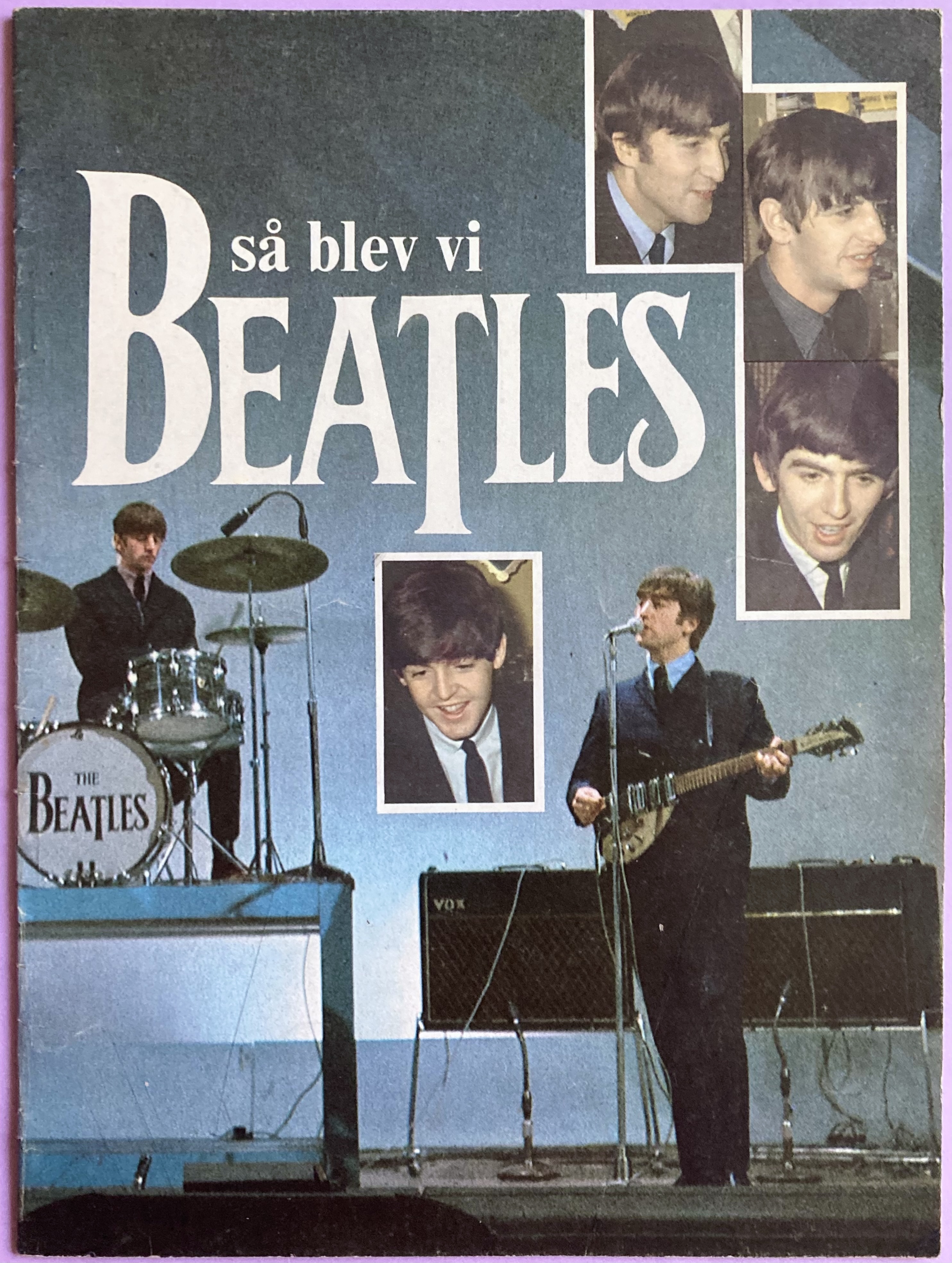 BEATLES - Så blev vi Beatles 1964 pop album