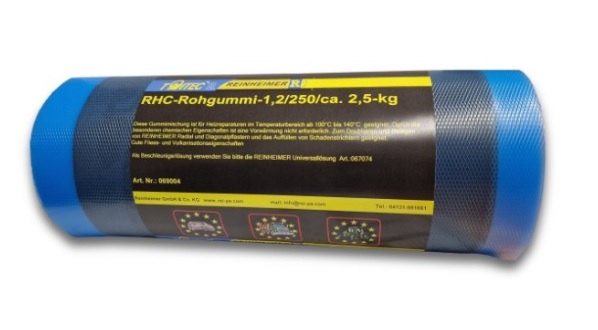 Snabb vulc gummi MTR-Rubber (RHC-Rågummi) 1,2 mm