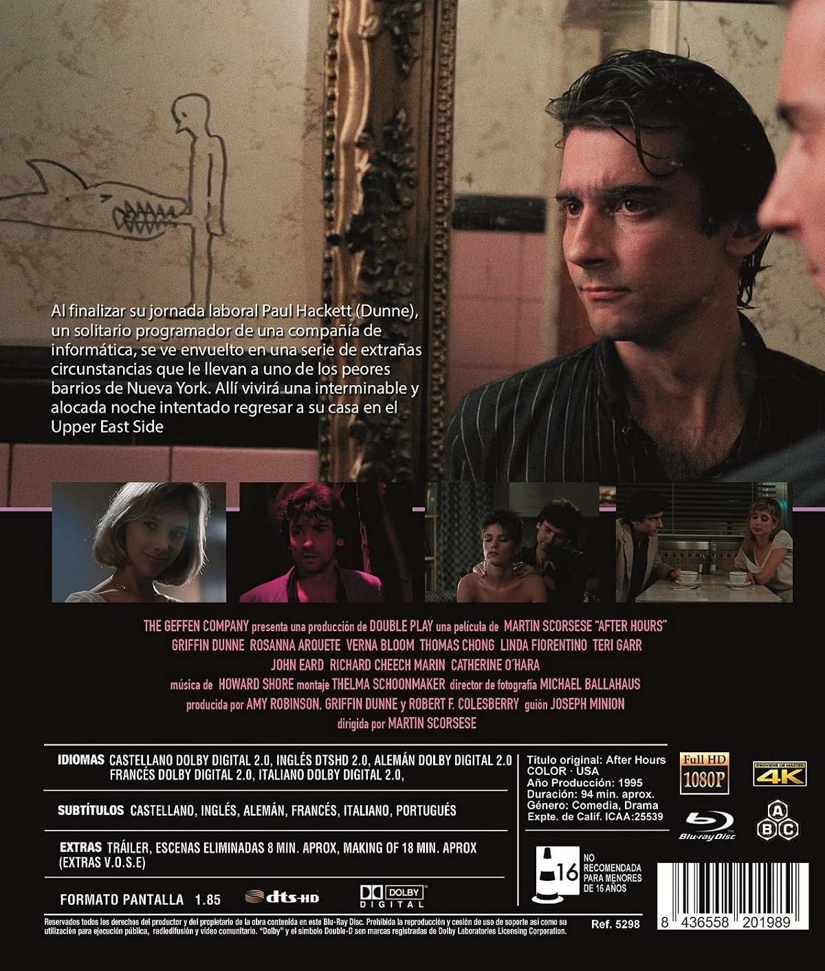 After Hours (ej svensk text) (Blu-ray) - 2