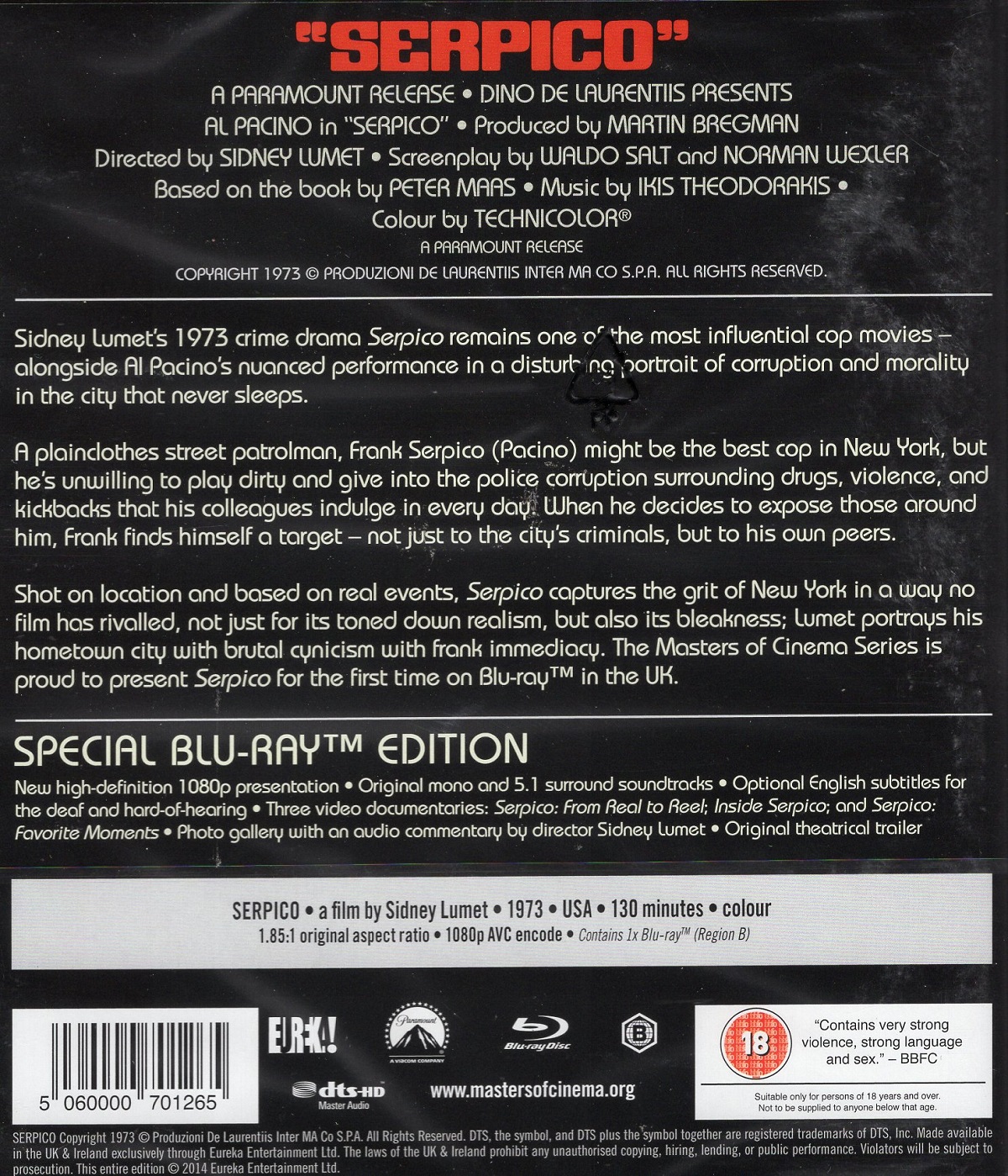 Serpico (ej svensk text) (Blu-ray) - 2