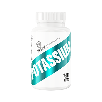 Swedish Supplements Potassium (Kalium) 90 kapslar