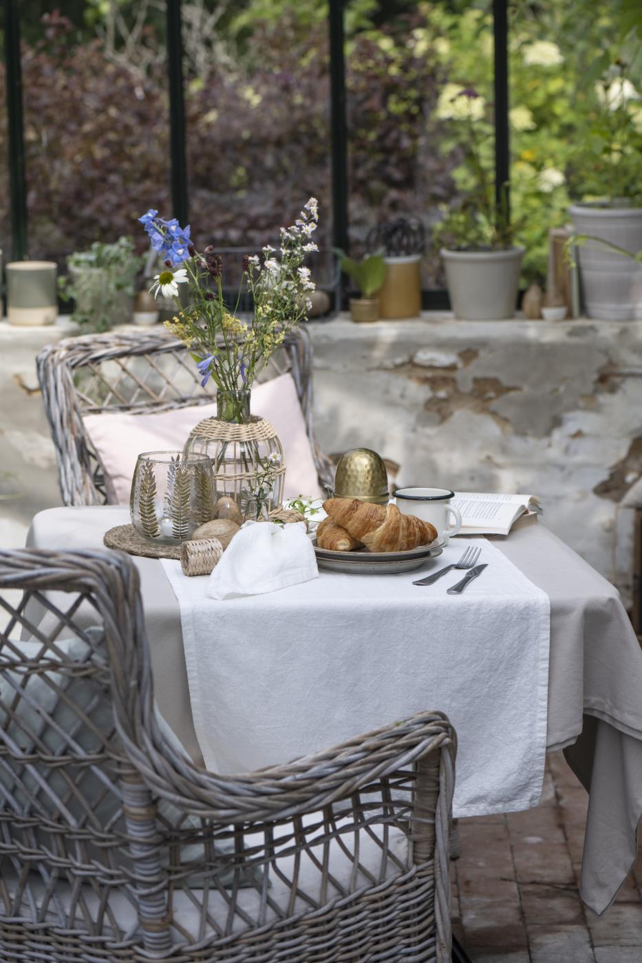 Wicker chair - Rattan chair incl. 1 cushion - 6