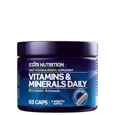 STAR Nutrition Vitamins & Minerals, 60 tabl.