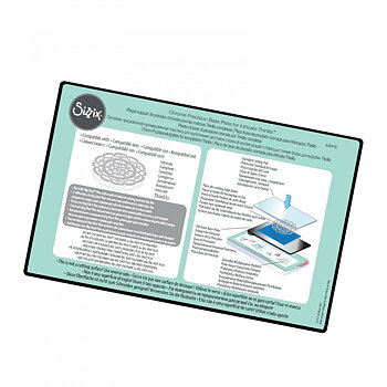 Sizzix • Accessory Chrome Precision Base Plate for Intricate Thinlits