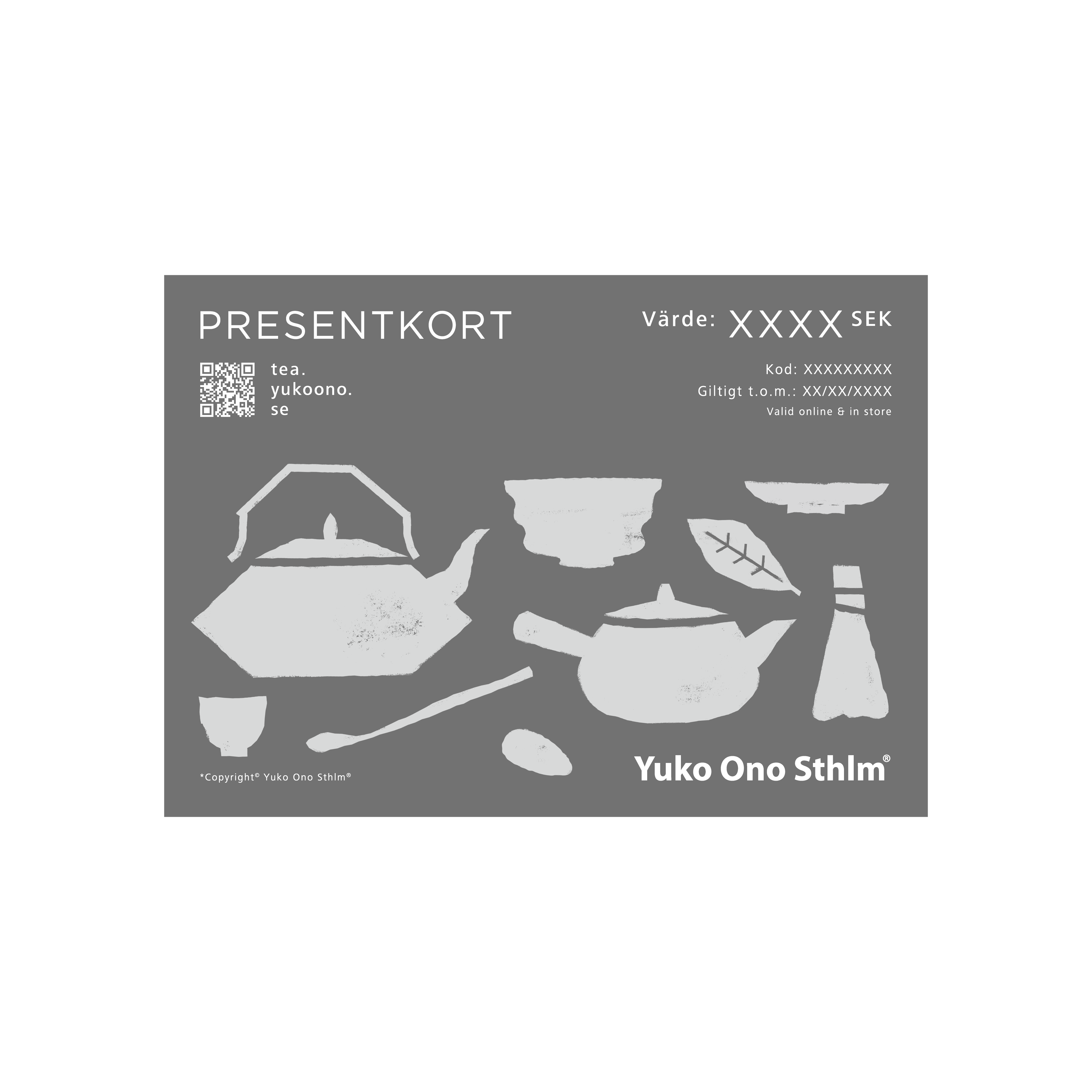 Digitalt presentkort  - 2