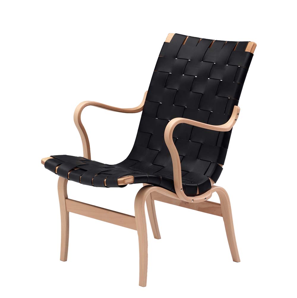 Eva Armchair Mi 472 (Beech/Belt leather) - Bruno Mathsson - 5