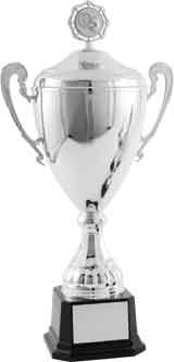 Pokal Bogota Silver med lock - 2