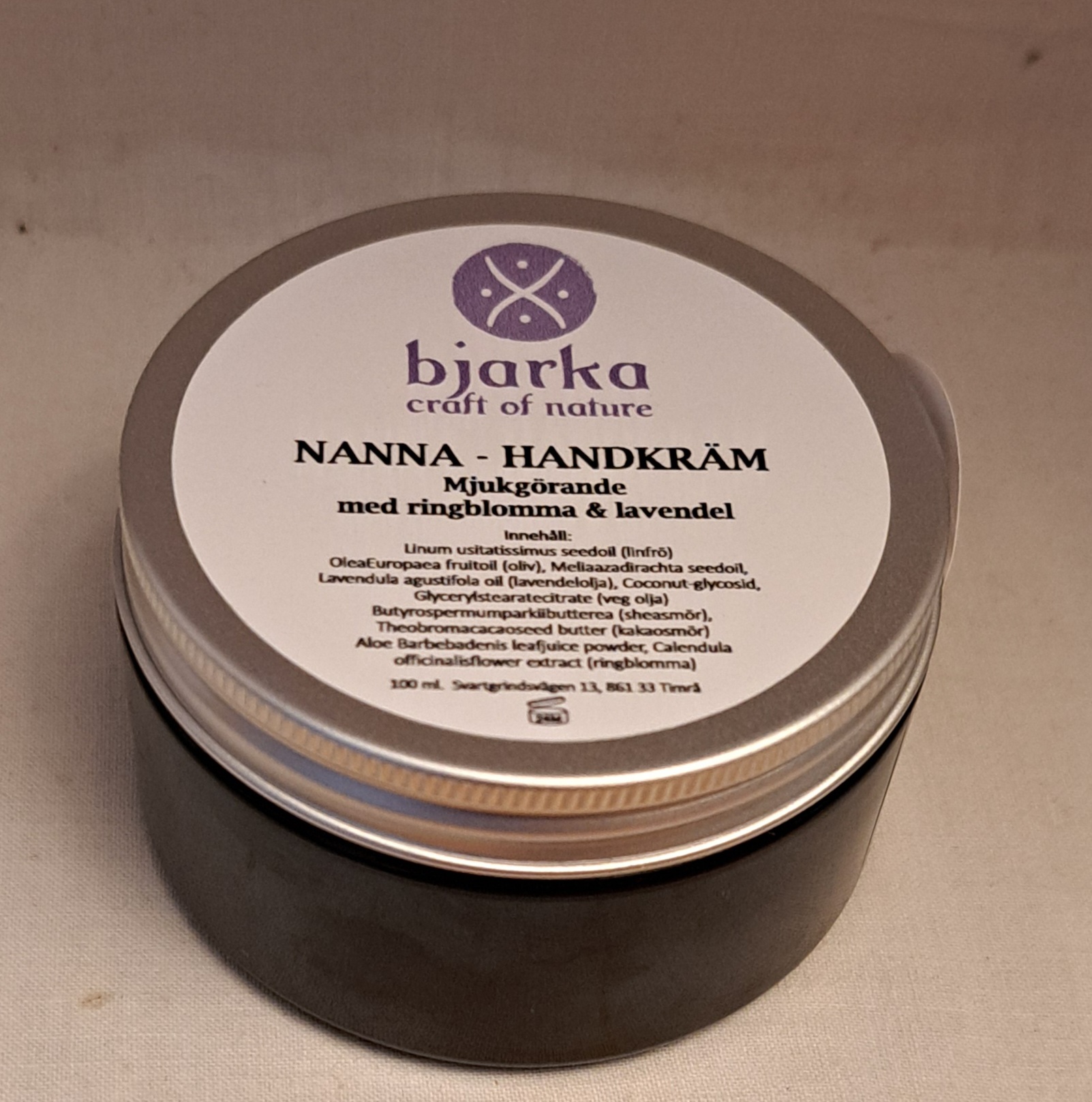 Natural skincream -hand -Nanna