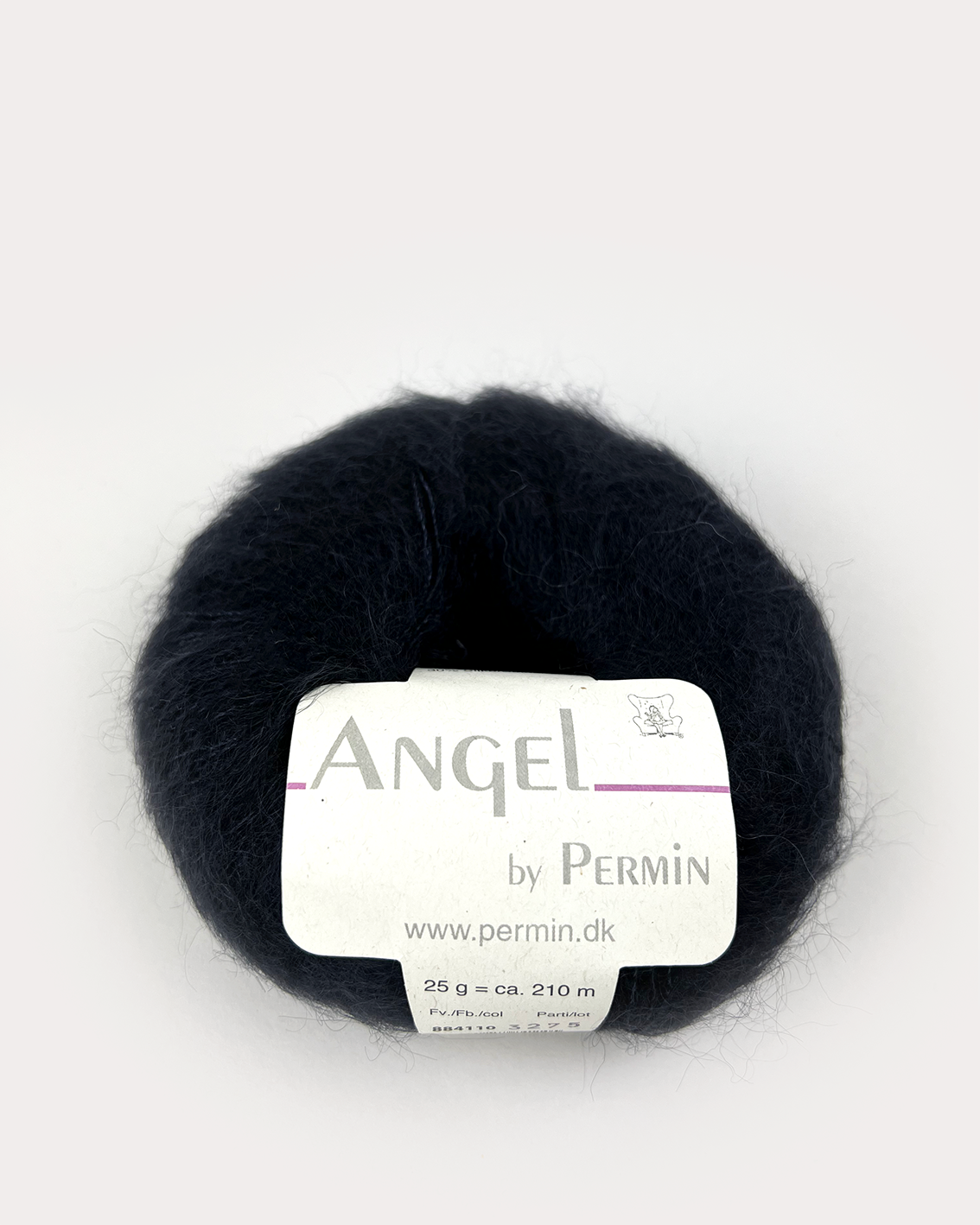 Angel Mohair - svart/10
