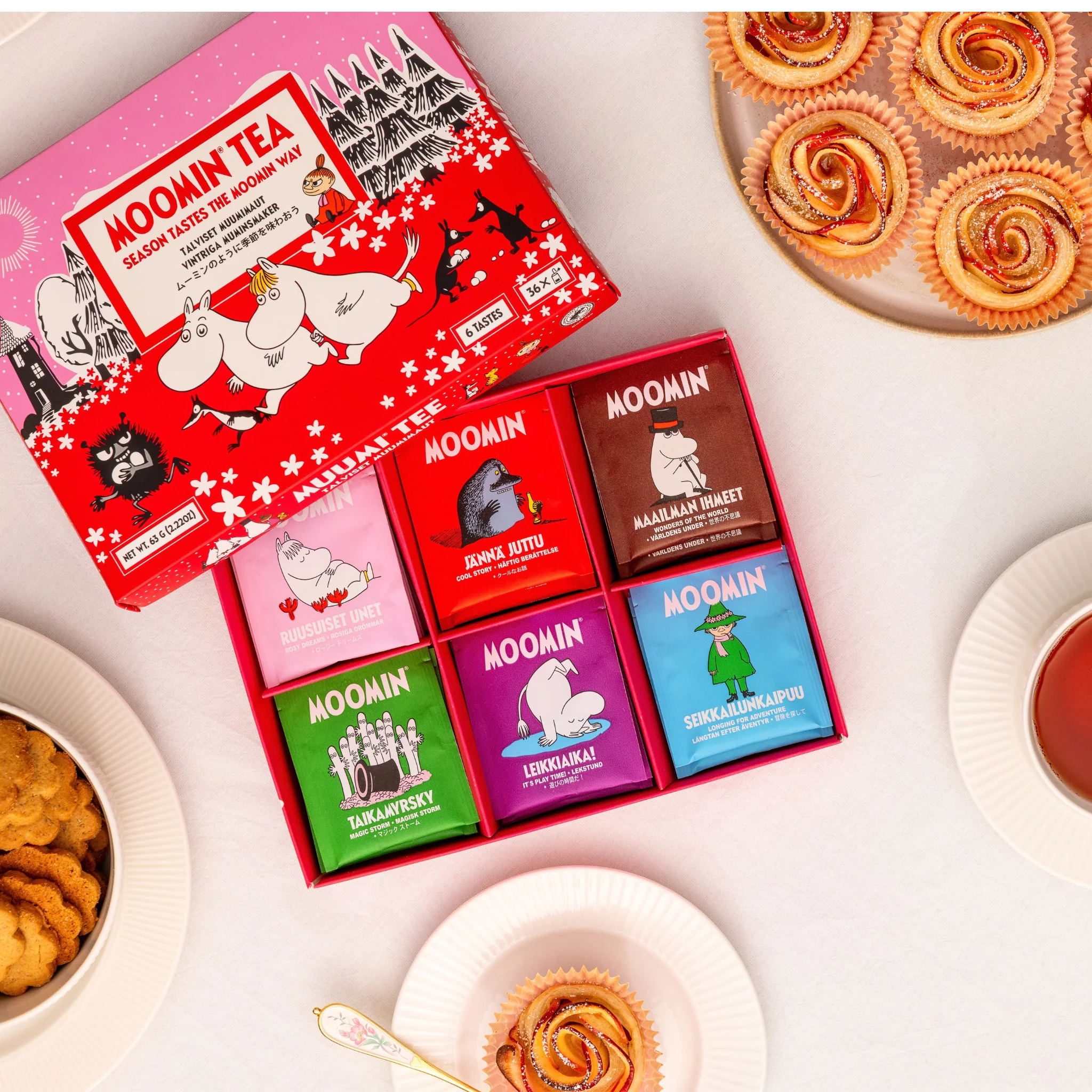 Moomin Season Tastes Christmas Tea in a giftbox 