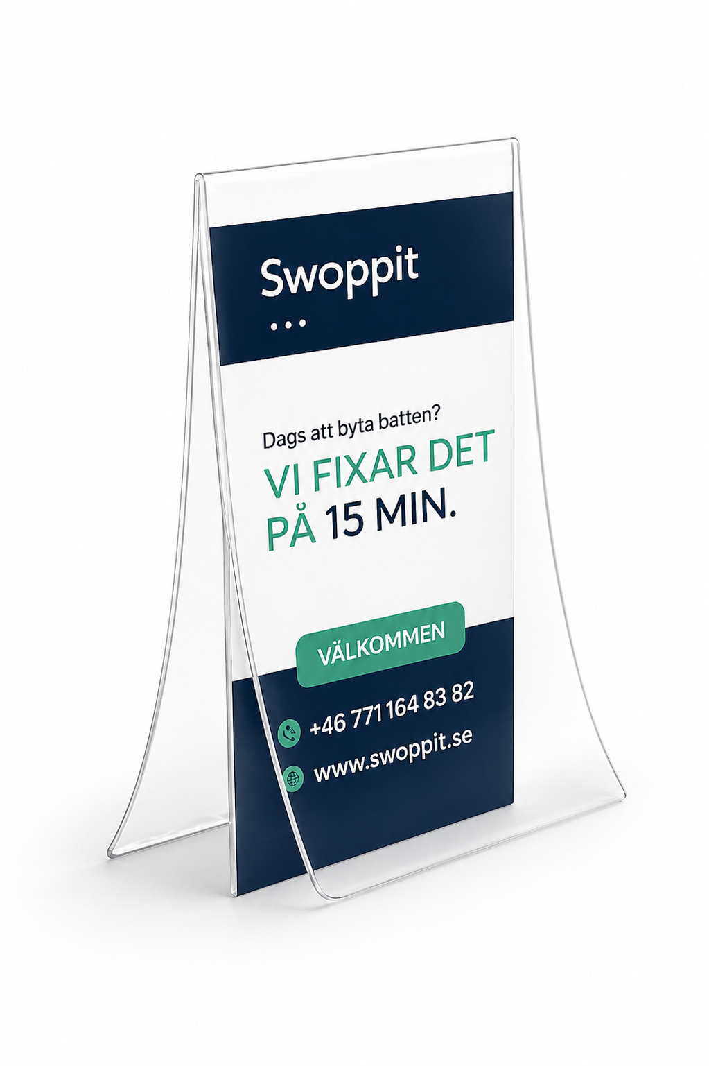 Skyltplast A8-A4 (10st) - 2