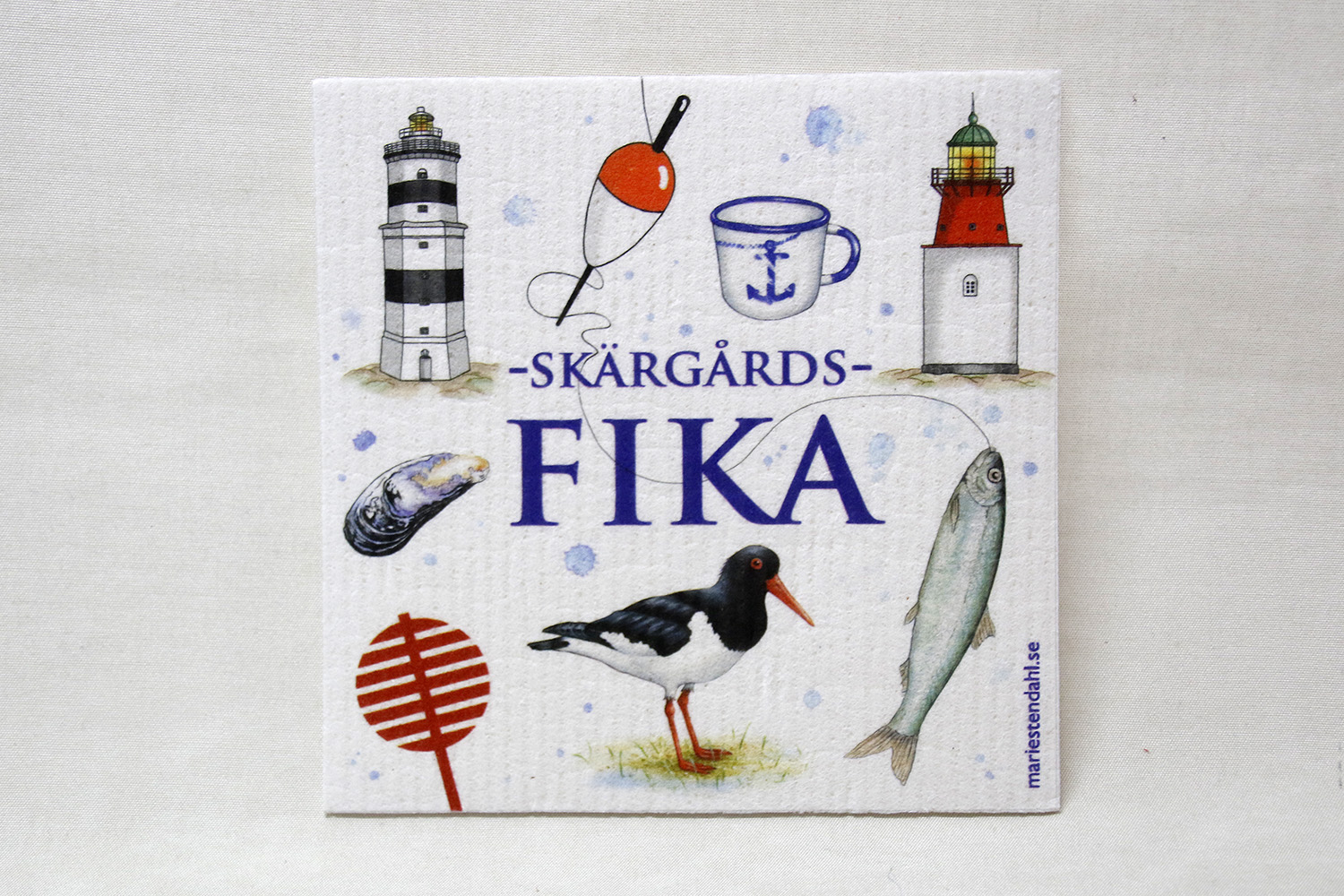 Skärgårds Fika Dishcloth 20x17 cm