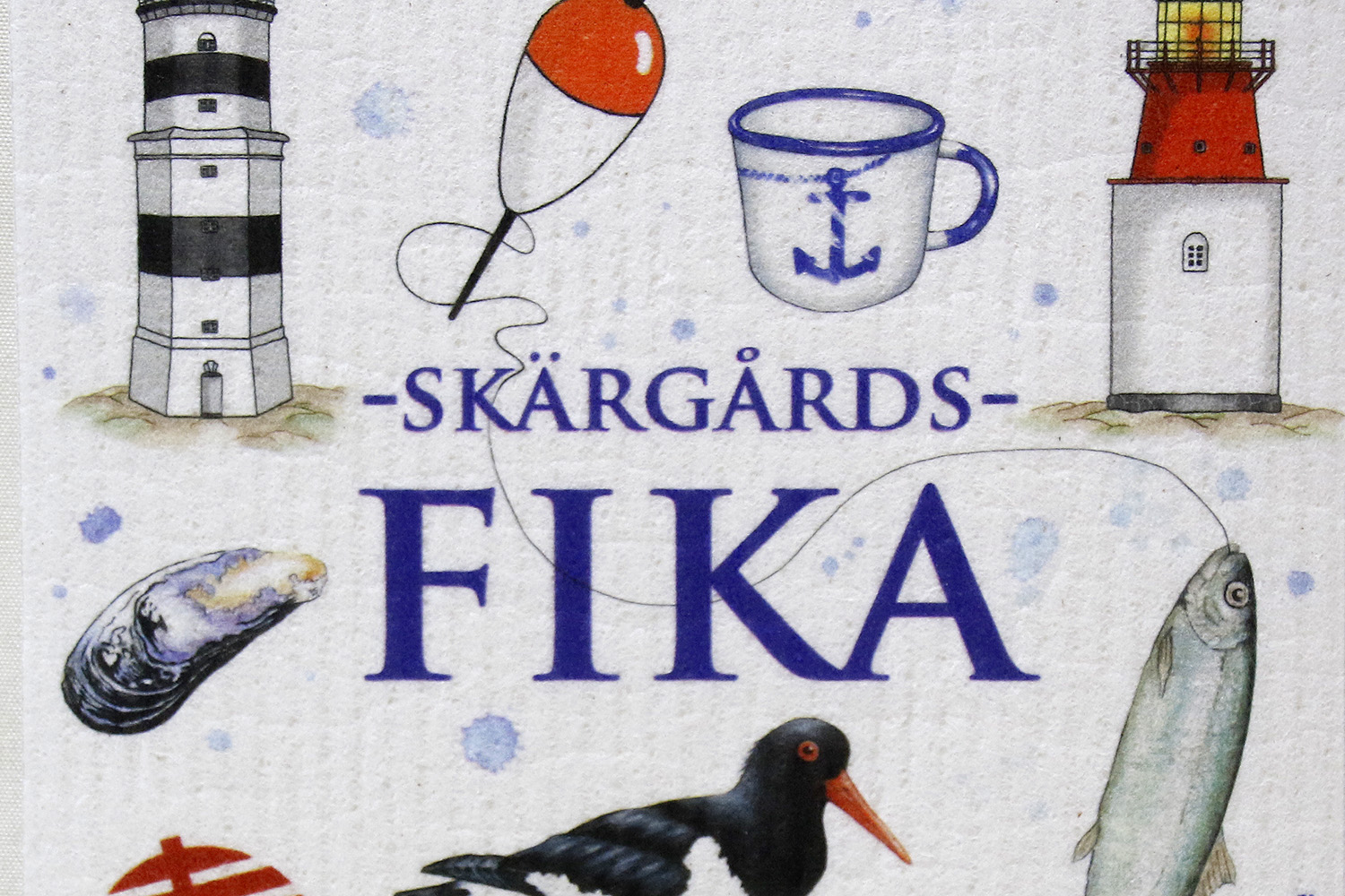 Skärgårds Fika Dishcloth 20x17 cm - 2