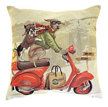 Scooter Dogs Red