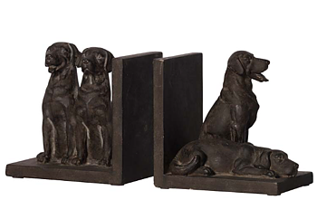 Bokstöd Chien Dogs    