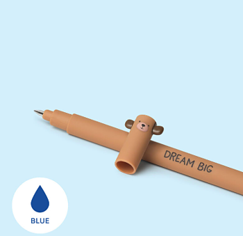 Erasable : Dream big Bear - gelpenna med blått suddbart bläck