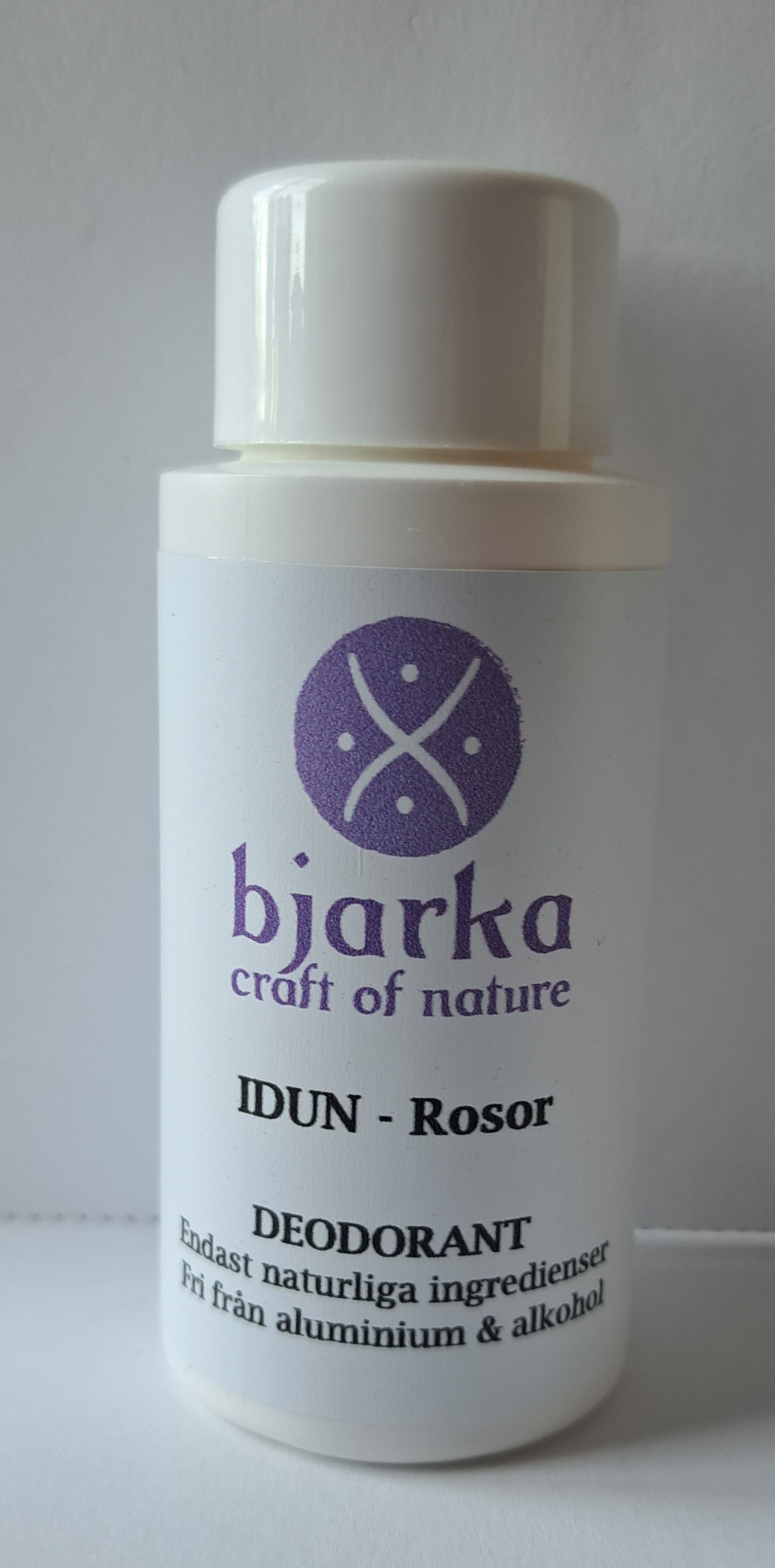 Natural deodorant  refill Idun whit rose
