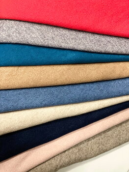 Poncho med cashmere