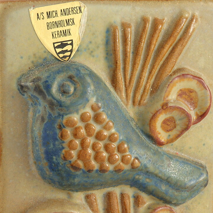 Marianne Starck (1960s) Joyous Birds Wall Plaque 34 cm