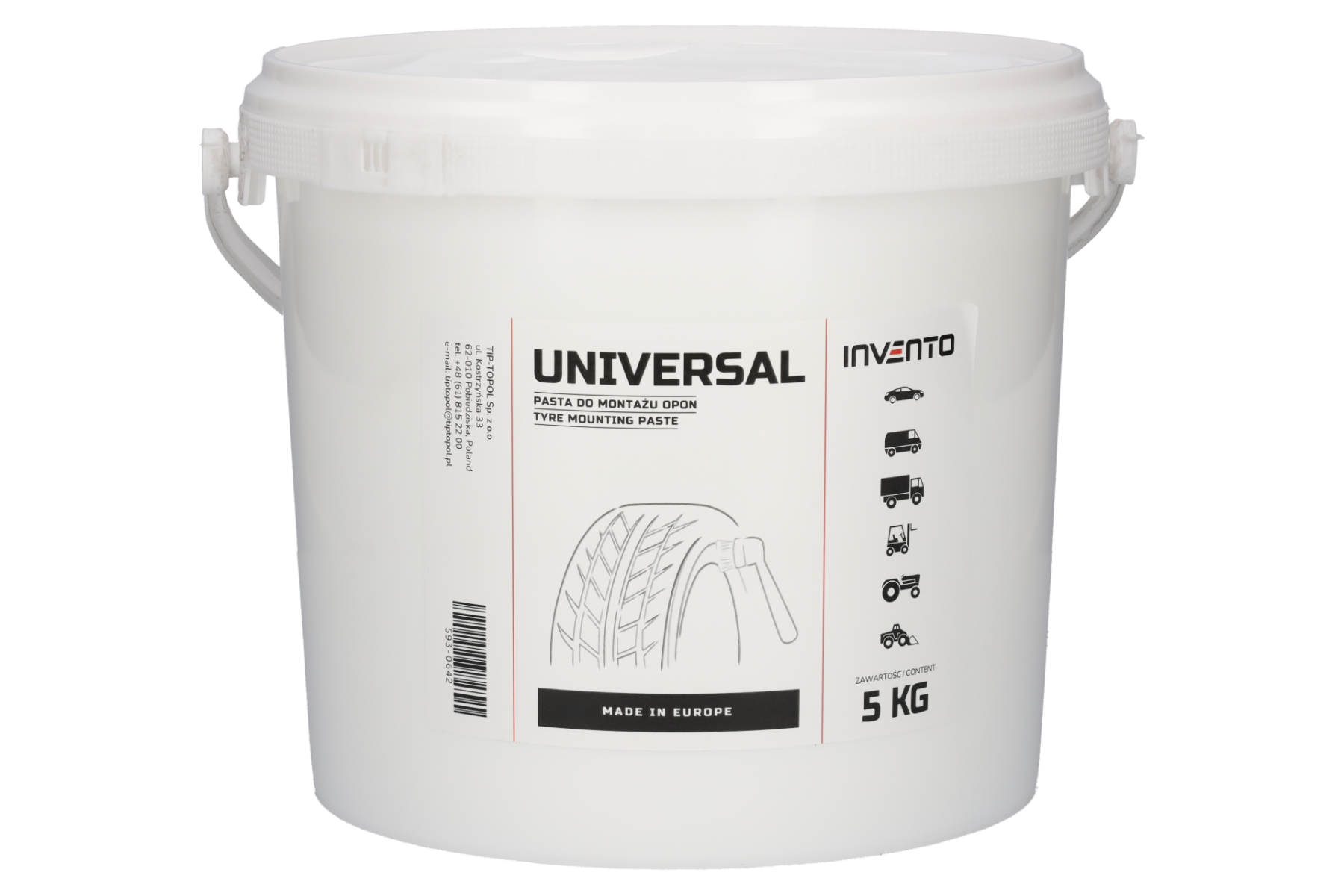 DÄCKPASTA VIT 5KG 