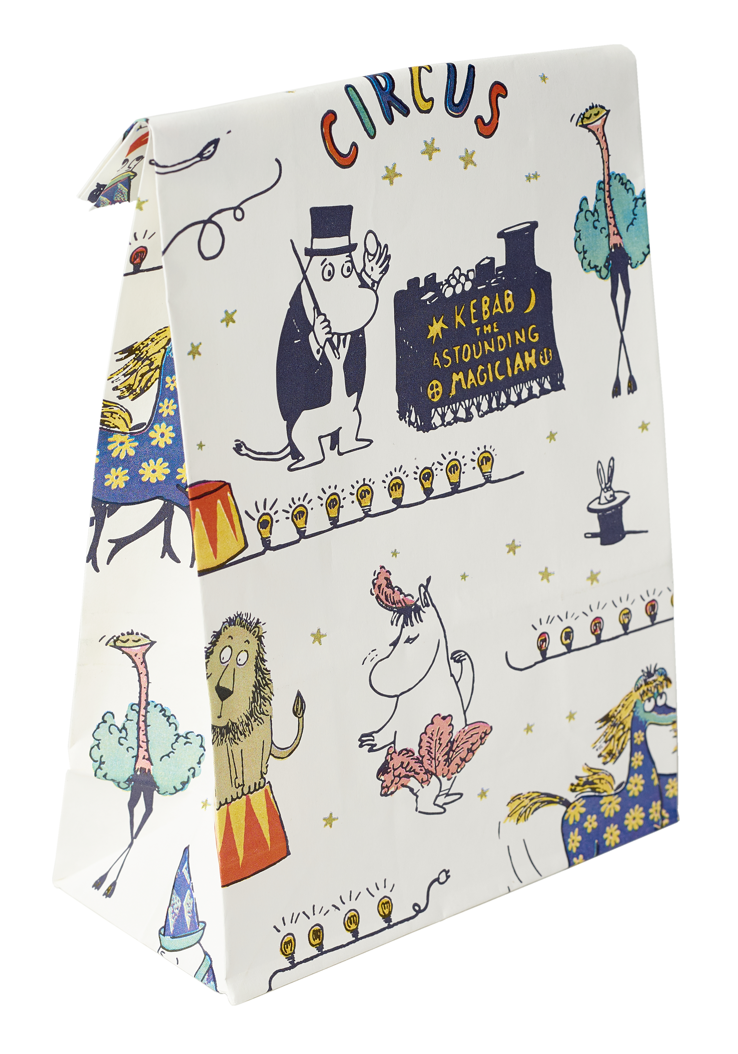 Moomin Paper Partybag 10 pcs - Circus - 2