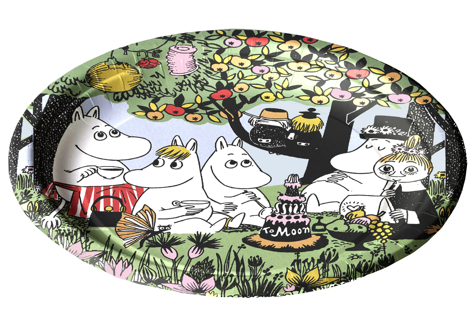 Mumin Papptallrikar 12 st - Party Moomin