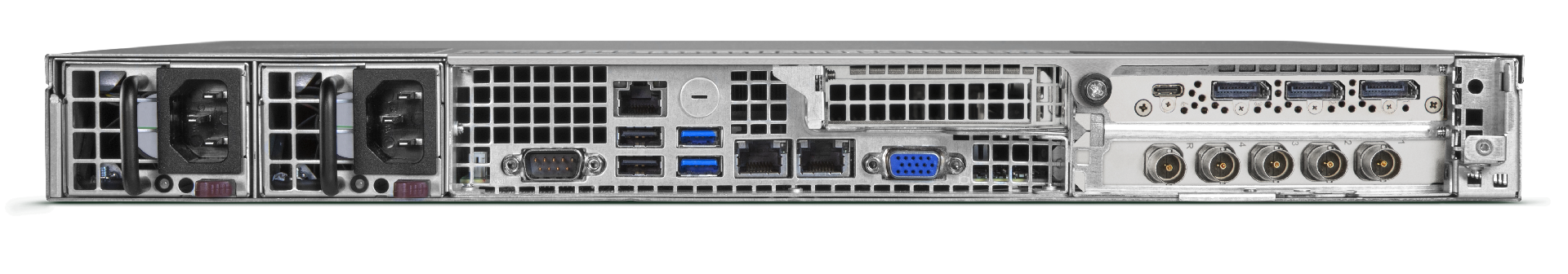 AJA BRIDGE LIVE 12G 1RU Streaming and Transcoding Appliance - 2
