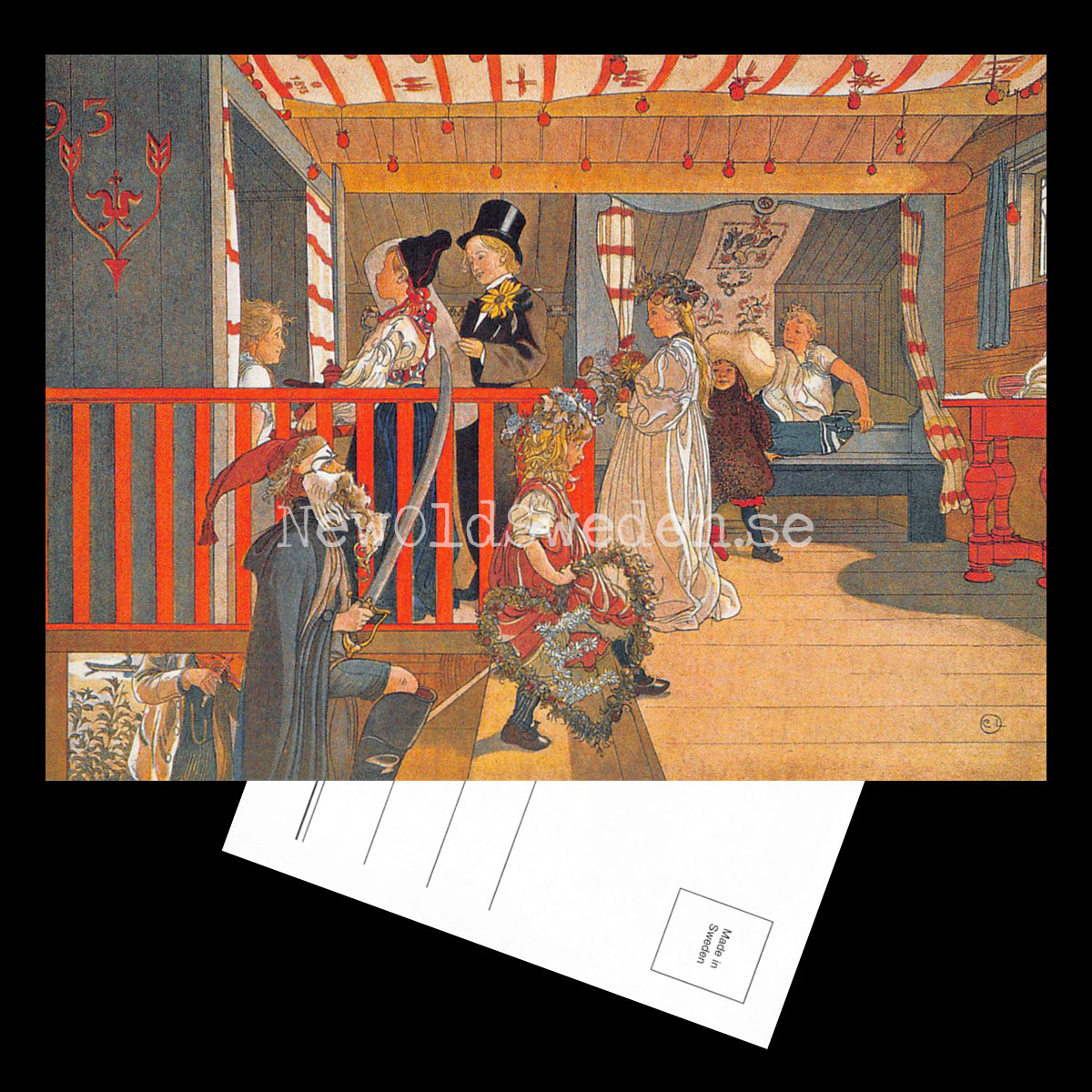 Mammas och småflickornas rum (Ett hem) - Carl Larsson - 907 - 3