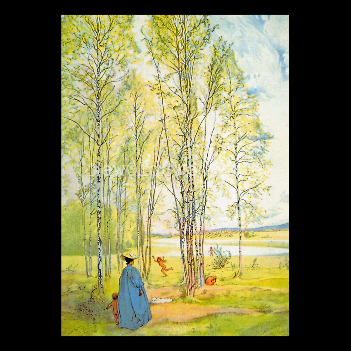 Idyll - Carl Larsson - 907