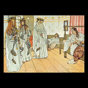 Gratulation - Carl Larsson - 907