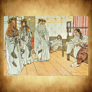 Gratulation - Carl Larsson - 907