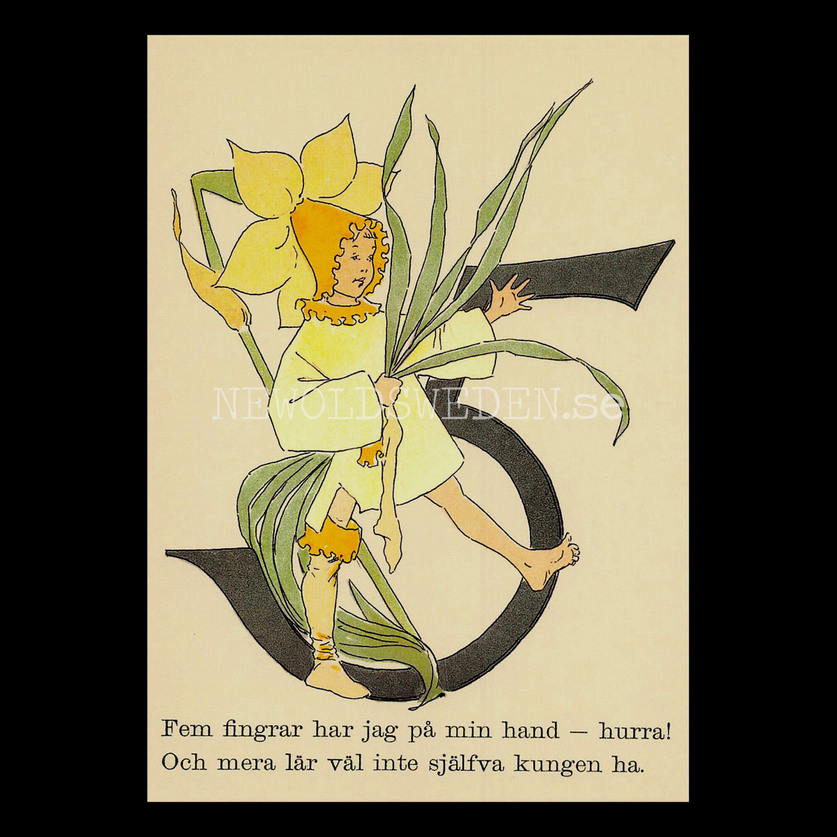 Blomstersiffor FEM - Ottilia Adelborg - 400