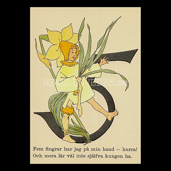 Blomstersiffor FEM - Ottilia Adelborg - 400