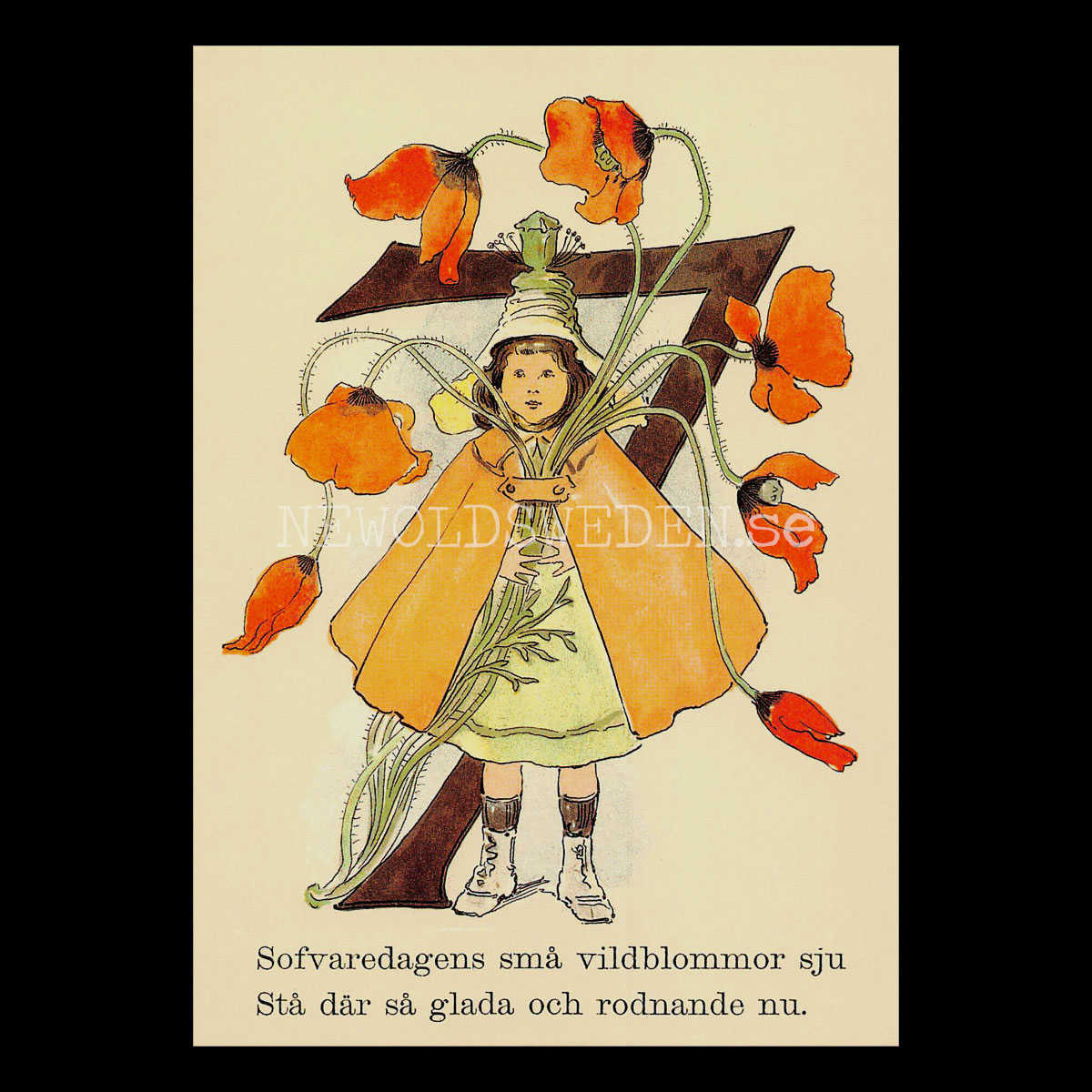Blomstersiffor SJU - Ottilia Adelborg - 400