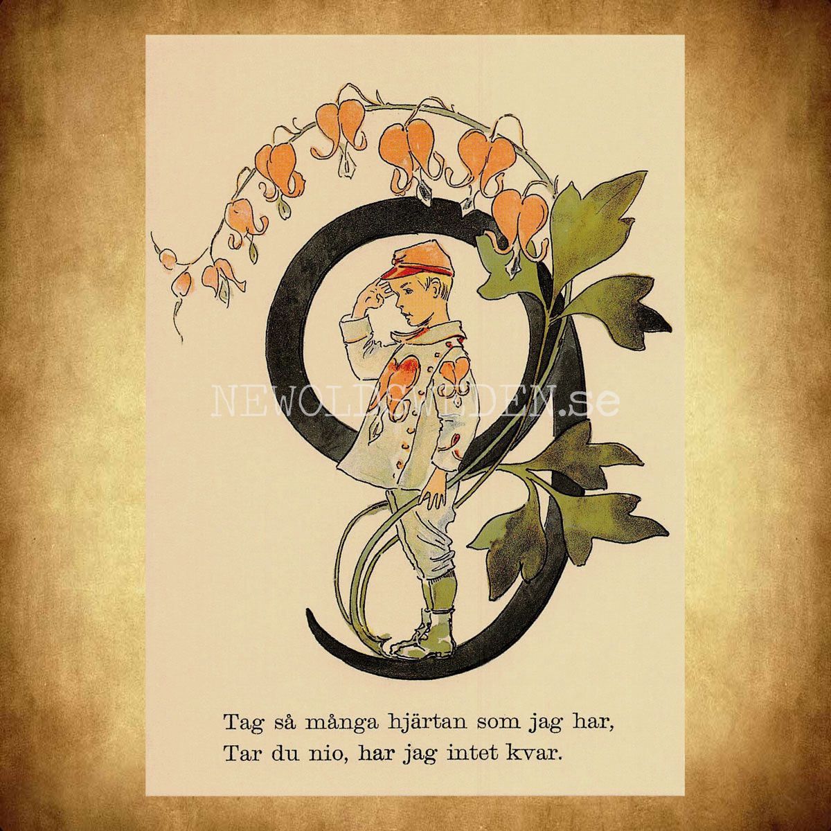 Blomstersiffor NIO - Ottilia Adelborg - 400 - 2